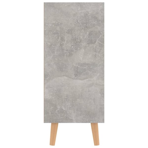 Skänk betonggrå 90x30x72 cm konstruerat trä