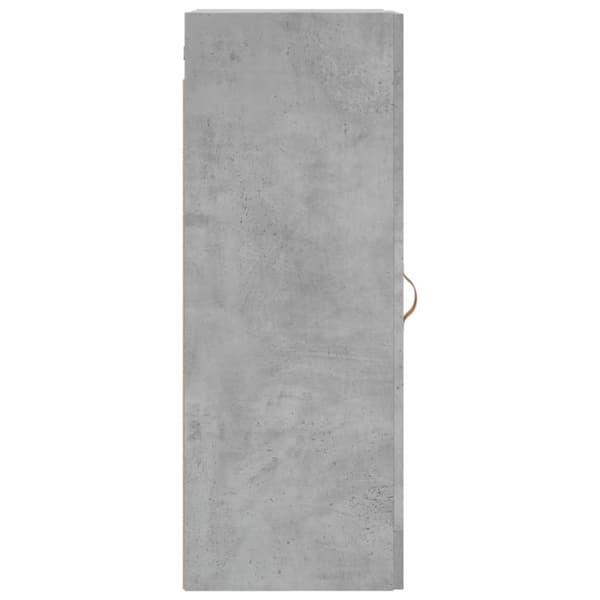 vægskab 34,5x34x90 cm betongrå