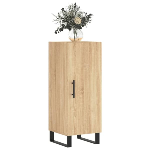 skænk 34,5x34x90 cm konstrueret træ sonoma-eg