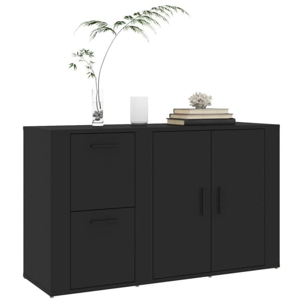 Senkki musta 100x33x59,5 cm tekninen puu