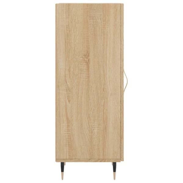 skænk 34,5x34x90 cm konstrueret træ sonoma-eg