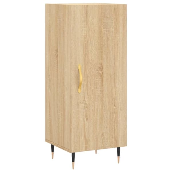skænk 34,5x34x90 cm konstrueret træ sonoma-eg