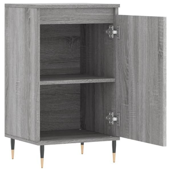 Senkit 2 kpl harmaa Sonoma 40x35x70 cm tekninen puu