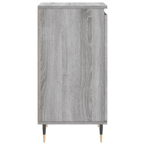 Senkit 2 kpl harmaa Sonoma 40x35x70 cm tekninen puu
