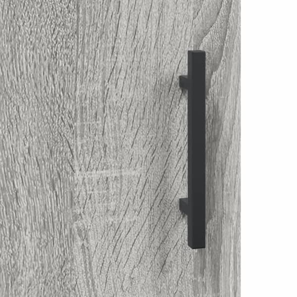 skænk 100x36x60 cm konstrueret træ grå sonoma-eg