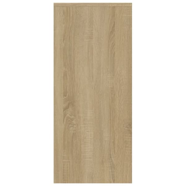 skænk 102x33x75 cm konstrueret træ sonoma-eg