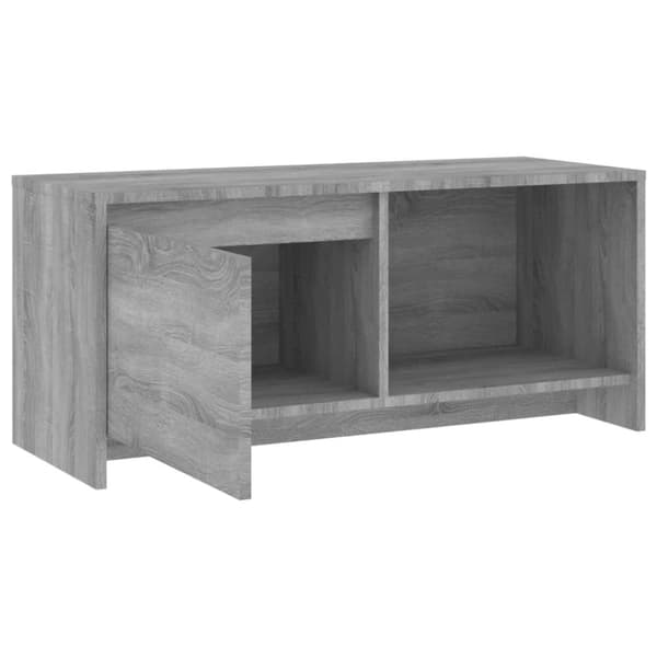 Tv-bänk grå sonoma 90x35x40 cm konstruerat trä