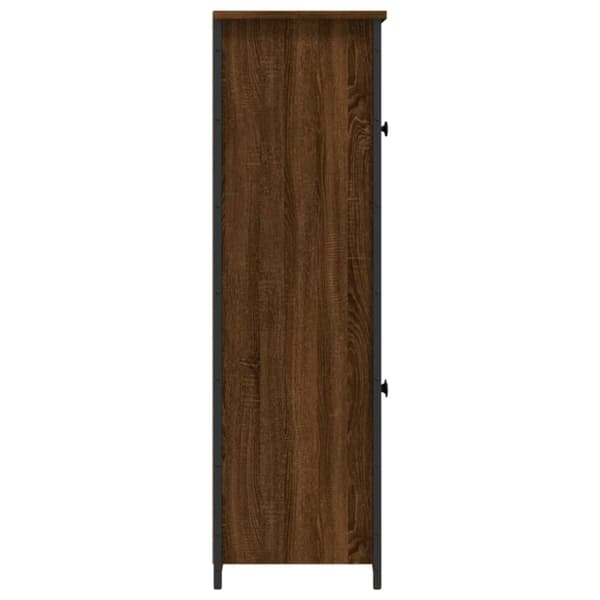 Kaappi ruskea tammi 62x32x106,5 cm tekninen puu