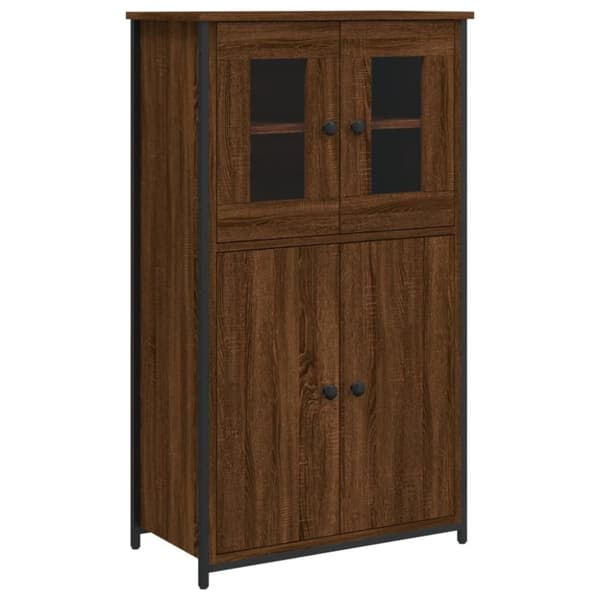 Kaappi ruskea tammi 62x32x106,5 cm tekninen puu