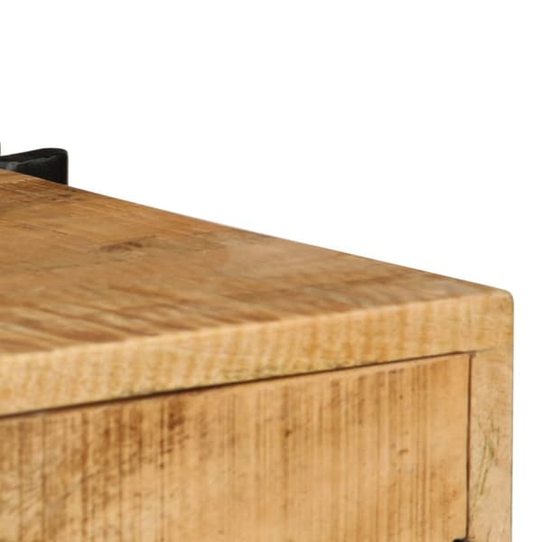 skænk i massivt mangotræ 150 x 40 x 80 cm