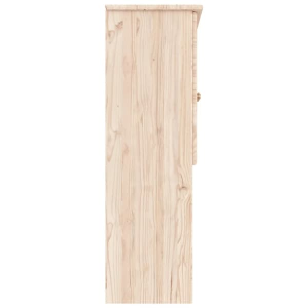 skabstop til skænk ALTA 77x30x92 cm massivt fyrretræ