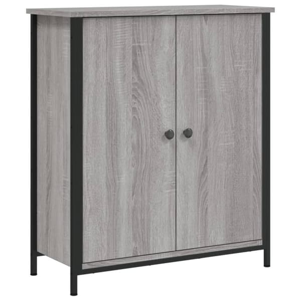 skænk 70x30x80 cm konstrueret træ grå sonoma-eg