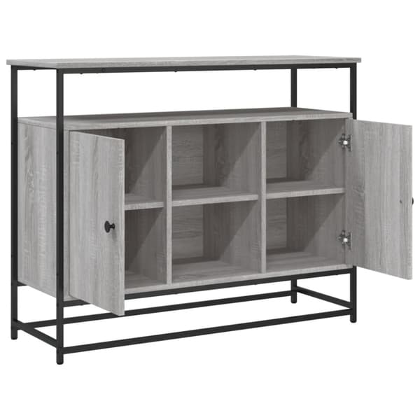 Senkki harmaa Sonoma 100x35x80 cm tekninen puu