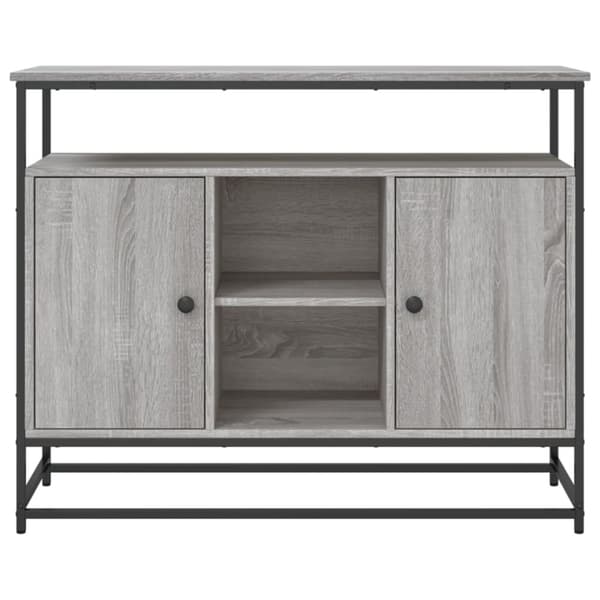 Senkki harmaa Sonoma 100x35x80 cm tekninen puu