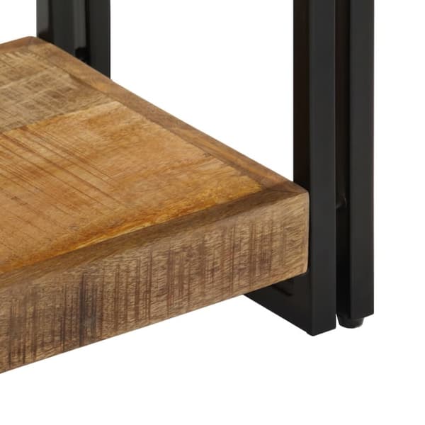 TV-taso 90x30x40 cm kiinteä mangopuu
