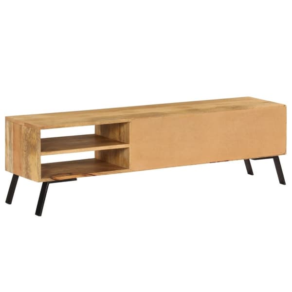tv-skab 140x30x40 cm massivt mangotræ