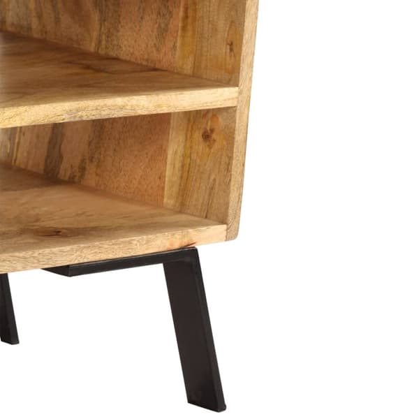 tv-skab 140x30x40 cm massivt mangotræ