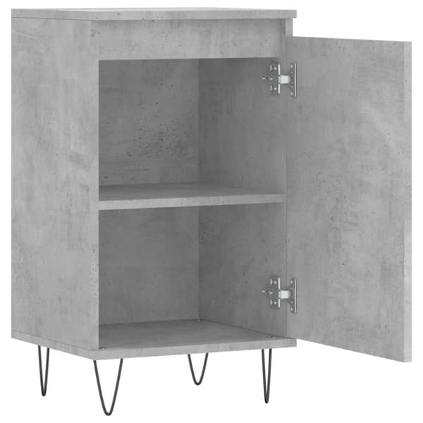 skænke 2 stk. 40x35x70 cm konstrueret træ betongrå