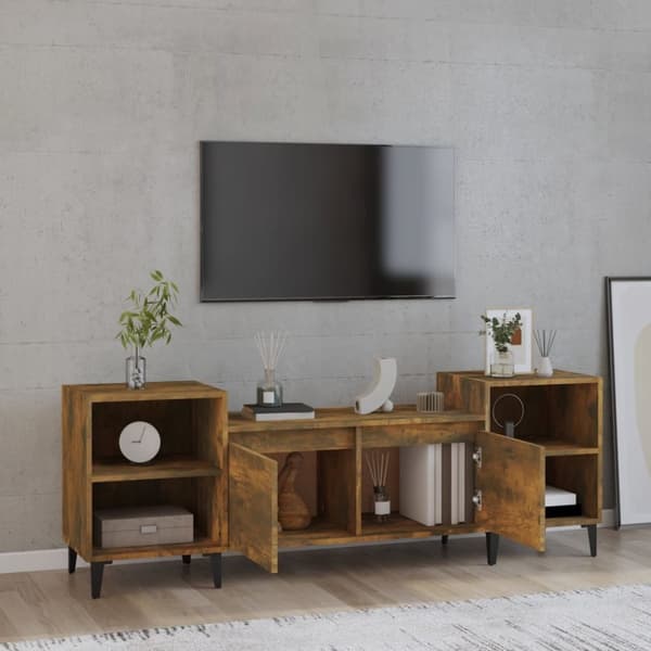 TV-taso savutammi 160x35x55 cm tekninen puu
