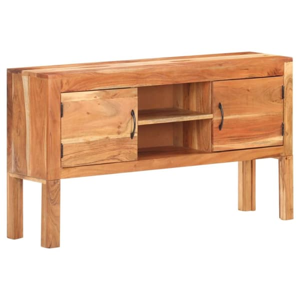 skænk 116x30x66 cm massivt akacietræ