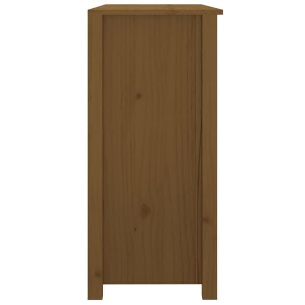Senkki hunajanruskea 100x35x74 cm täysi mänty