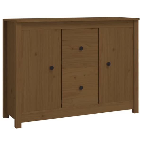 Senkki hunajanruskea 100x35x74 cm täysi mänty