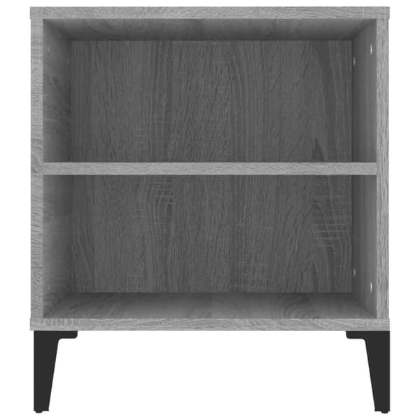 Tv-bänk grå sonoma 102x44,5x50 cm konstruerat trä