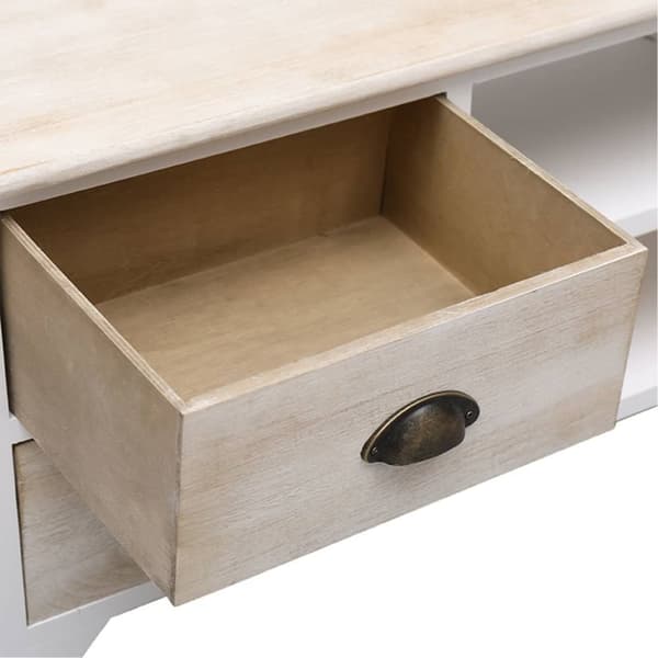 tv-skab 108x30x40 cm massivt kejsertræ