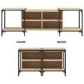 Pikkukuva 7 / 10: TV-taso Sonoma-tammi 153x37x50 cm tekninen puu