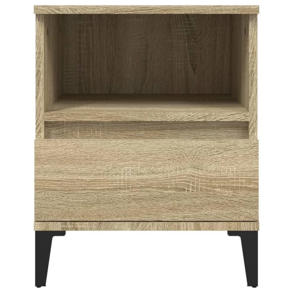 sengebord 40x35x50 cm sonoma-eg