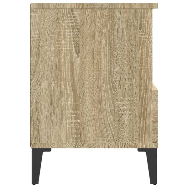 sengebord 40x35x50 cm sonoma-eg