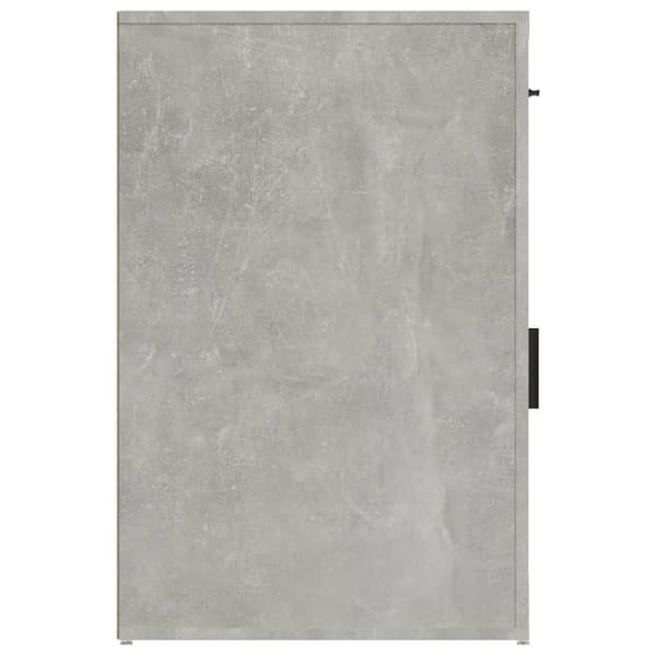 skrivebordsskab 40x49x75 cm konstrueret træ betongrå