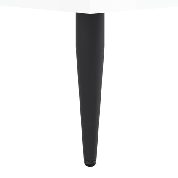 skoreol 60x35x105 cm konstrueret træ hvid højglans
