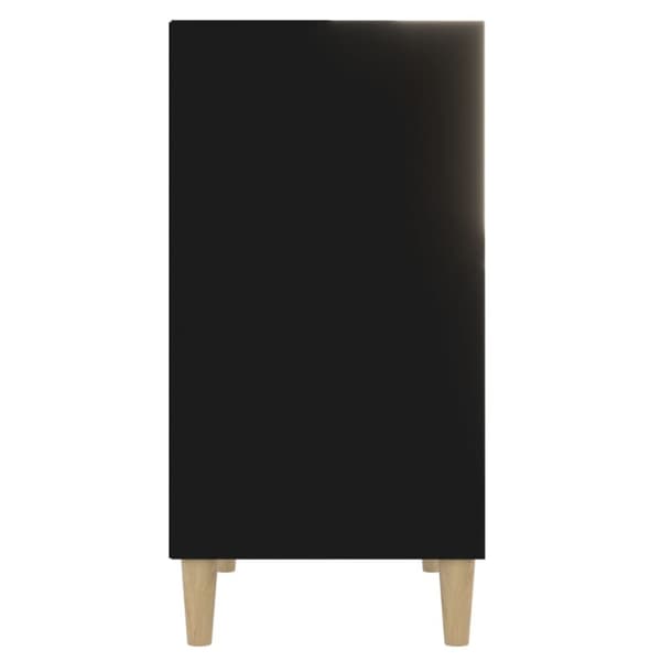 skænk 57x35x70 cm spånplade sort