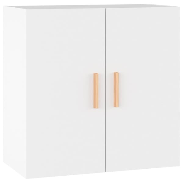vægskab 60x30x60 cm konstrueret træ hvid