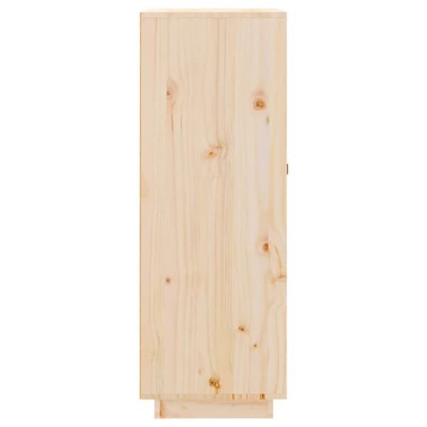 vinreol 45x34x100 cm massivt fyrretræ