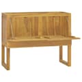 Miniatyrbild 2 av 9: Badrumsskåp 90x40x75,5 cm massiv teak