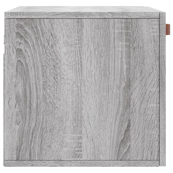 vægskab 60x36,5x35 cm konstrueret træ grå sonoma-eg