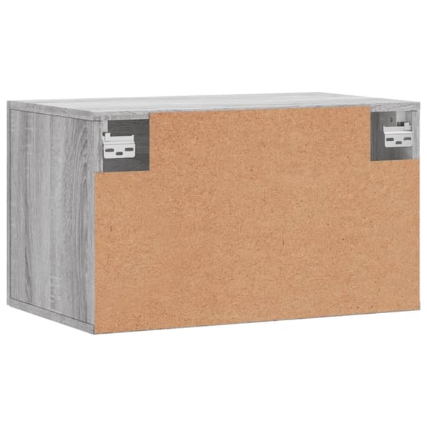 vægskab 60x36,5x35 cm konstrueret træ grå sonoma-eg