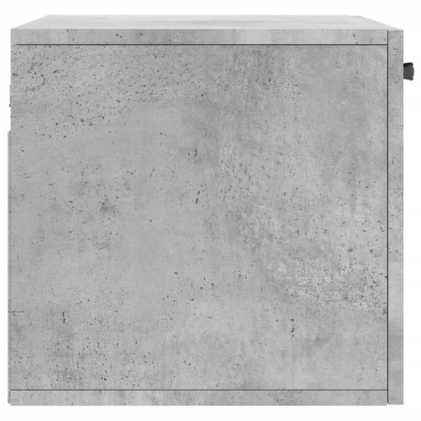 vægskab 60x36,5x35 cm konstrueret træ betongrå