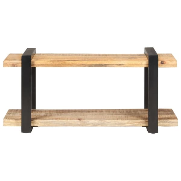 TV-taso 90x40x40 cm karkea mangopuu