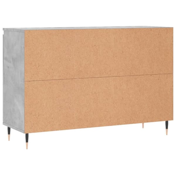 skænk 104x35x70 cm konstrueret træ betongrå