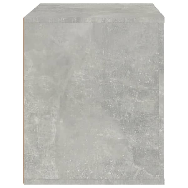 sengebord 50x39x47 cm betongrå