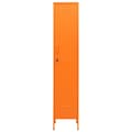 Pikkukuva 3 / 10: Pukukaappi oranssi 35x46x180 cm teräs