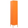 Pikkukuva 5 / 10: Pukukaappi oranssi 35x46x180 cm teräs