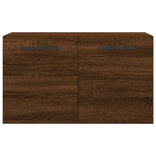vægskab 60x36,5x35 cm konstrueret træ brun egetræsfarve