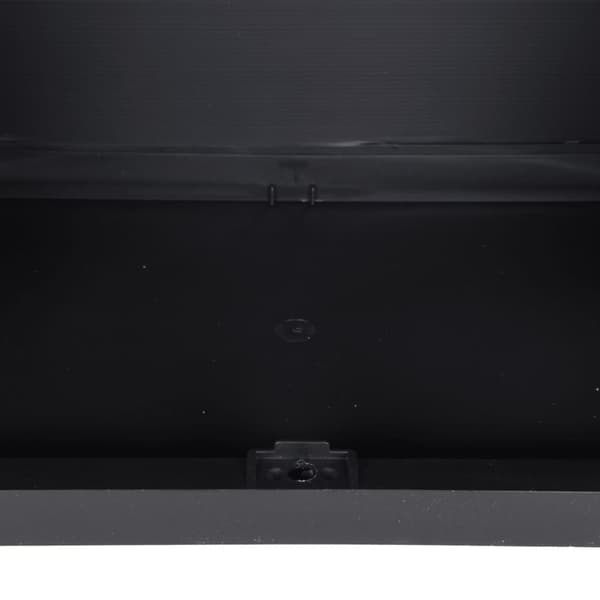 haveskab 65x37x165 cm PP sort