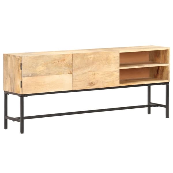 skænk 145x30x60 cm massivt mangotræ