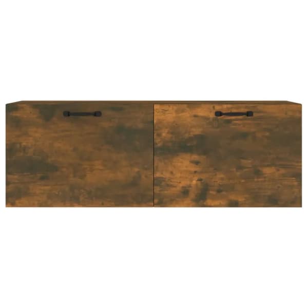 Seinäkaappi savutammi 100x36,5x35 cm tekninen puu