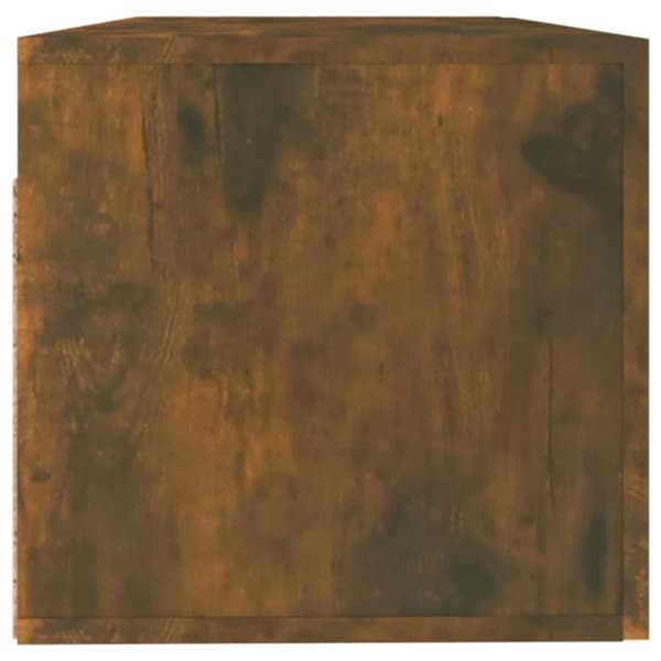 Seinäkaappi savutammi 100x36,5x35 cm tekninen puu